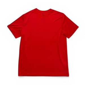 Nike Dri-Fit Red Short-Sleeve Crew Tee